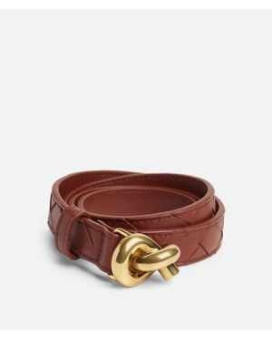Bottega Veneta Knot Belt - Brown