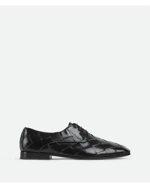 Bottega Veneta Roma Lace-Up Shoe - Black