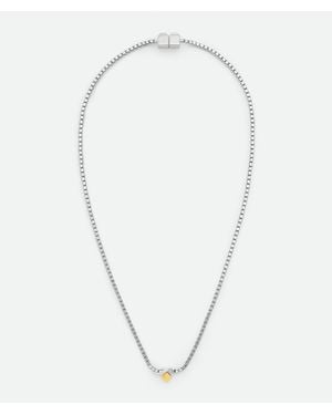 Bottega Veneta Stack Necklace - White