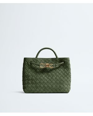 Bottega Veneta Kleine Andiamo - Grün