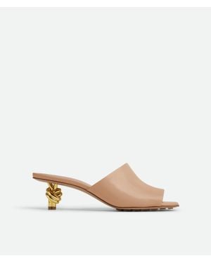 Bottega Veneta Knot Mule - Natural