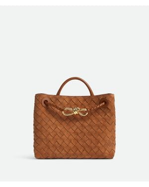 Bottega Veneta Small Andiamo - Brown