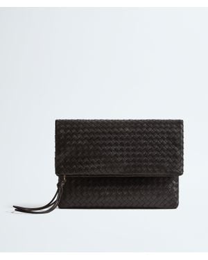 Bottega Veneta Giornale Pouch - Schwarz