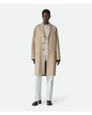 Bottega Veneta Wool And Cashmere Coat - White