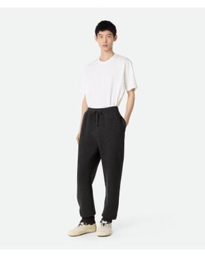 Bottega Veneta Cashmere Jogger Trousers - White