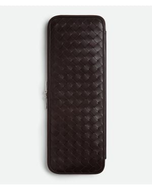 Bottega Veneta Porte-cravates Intrecciato - Marron