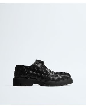 Bottega Veneta Haddock Lace-up Shoe - Black