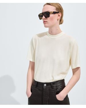 Bottega Veneta Cashmere T-Shirt - White