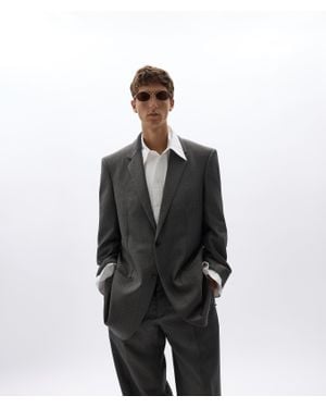 Bottega Veneta Wool And Mohair Jacket - Black