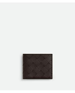 Bottega Veneta Intrecciato Bi-Fold Portemonnaie Mit Münzfach - Weiß