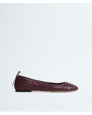 Bottega Veneta Charlotte Ballerina - Red