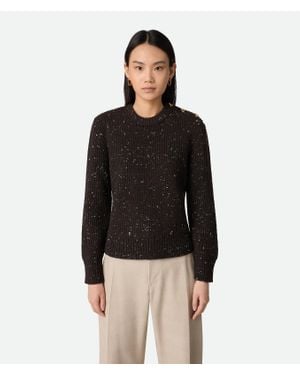 Bottega Veneta Wool English Rib Jumper - Black