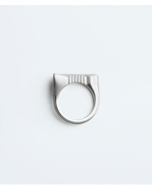 Bottega Veneta Veneta Ring - Weiß