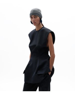 Bottega Veneta Wool Twill Dress - Black