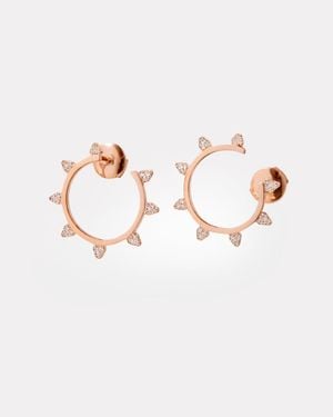 BY PARIAH Hide & Seek Earrings - Metallic
