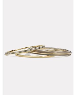 BY PARIAH Classic Bangle Stack - Natural
