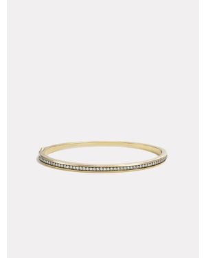BY PARIAH Classic Diamond Bangle - Natural