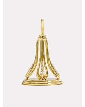 BY PARIAH Amara Bell Pendant - Metallic
