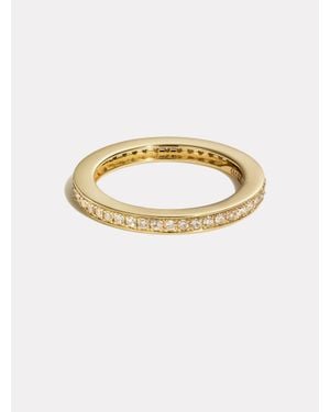 BY PARIAH Single Line Diamond Band - Metallic
