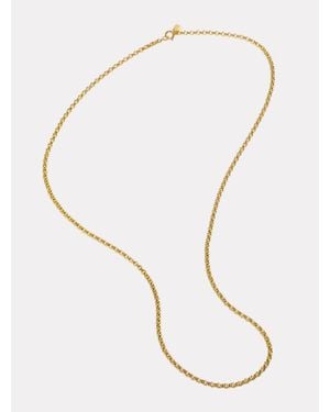 BY PARIAH Classic Belcher Chain - White