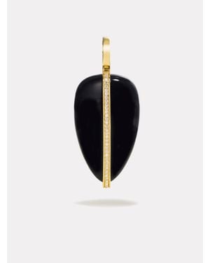 BY PARIAH Diamond Pebble Pendant - Blue