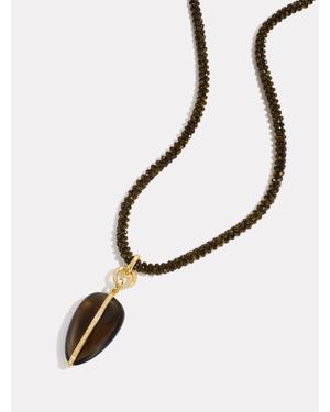 BY PARIAH Diamond Aura Necklace - Metallic
