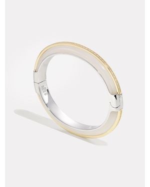 BY PARIAH Essential Stacking Bangle Jasper - White