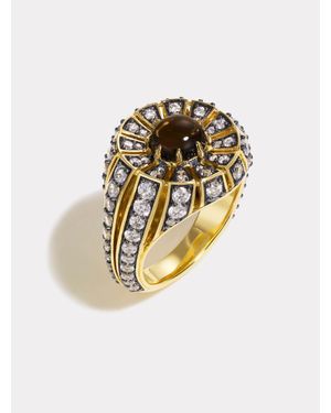 BY PARIAH Aurora Cocktail Ring - Metallic