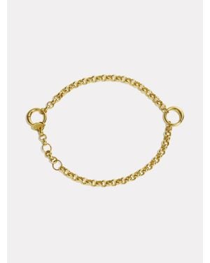 BY PARIAH 14K Belcher Collector Bracelet — 3.5 Mm — 18 Cm - Metallic