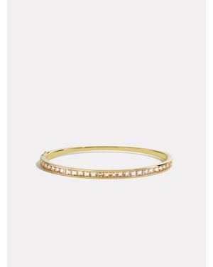 BY PARIAH Eternity Bangle Morganite - White