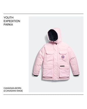 Canada Goose Youth Expedition Parka - Pink
