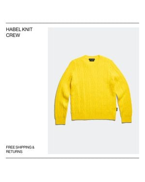 Canada Goose Habel Knit Crew - Yellow