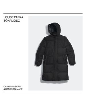 Canada Goose Louise Parka Tonal Disc - Black