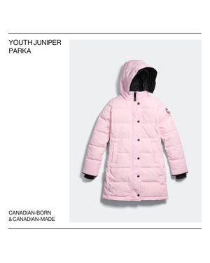Canada Goose Youth Juniper Parka - Pink