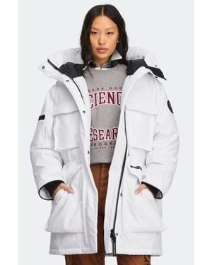 Canada Goose Erie Parka Disc - White