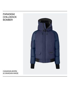 Canada Goose Paradigm Chilliwack Bomber - Blue