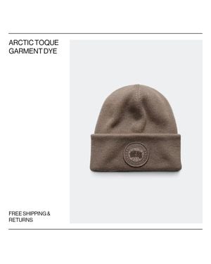 Canada Goose Arctic Toque Garment Dye - White