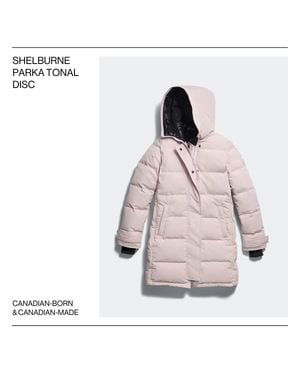 Canada Goose Shelburne Parka Tonal Disc - Natural
