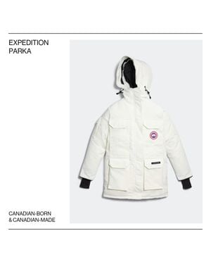 Canada Goose Expedition Parka - White