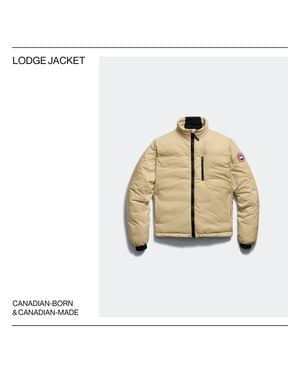 Canada Goose Lodge Jacket - White