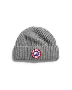 Canada Goose Cashmere Blend Rib Toque - Grey
