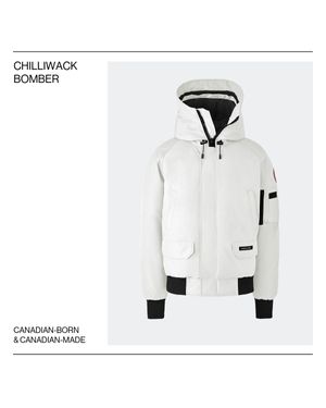 Canada Goose Chilliwack Bomber Jacket - White