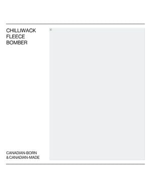 Canada Goose Chilliwack Fleece Bomber - White
