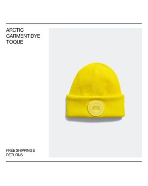 Canada Goose Arctic Garment Dye Toque - Yellow