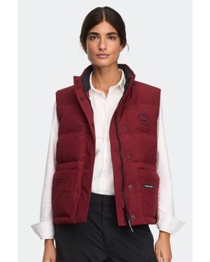 Canada Goose Legacy Freestyle Vest Tonal Disc - Red