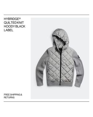 Canada Goose Hybridge Quilted Knit Hoody - Metallic