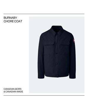 Canada Goose Burnaby Chore Coat - Blue