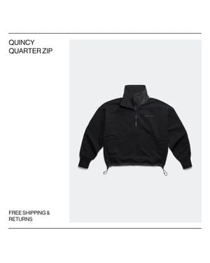 Canada Goose Quincy Quarter Zip - Black