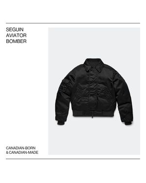 Canada Goose Seguin Aviator Bomber - Black