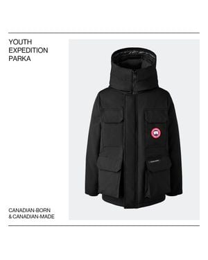 Canada Goose Youth Expedition Parka - Black